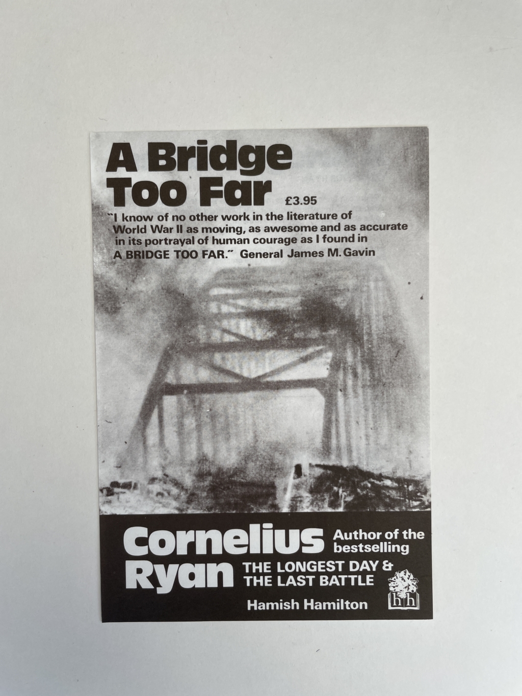 cornelius ryan a bridge too far first edition5