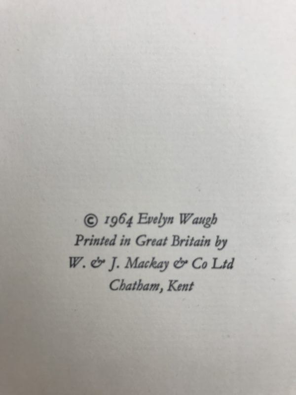 evelyn waugh a little learning first edition2 1