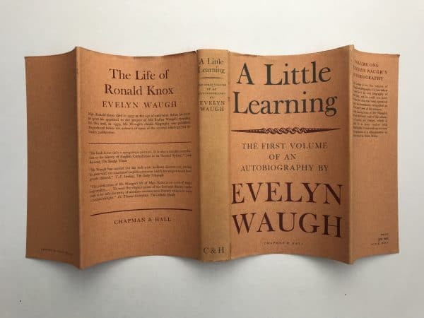 evelyn waugh a little learning first edition4