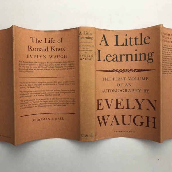 evelyn waugh a little learning first edition4