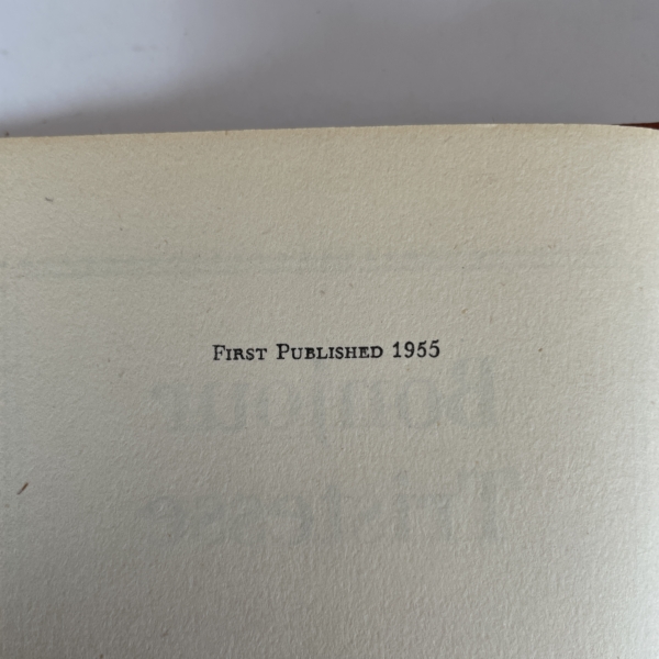 francoise sagan bonjour trieste first edition2