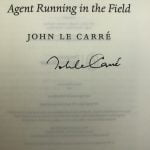john le carre agent running in the field signed first edition2