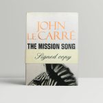 john le carre mission song signed first edition1
