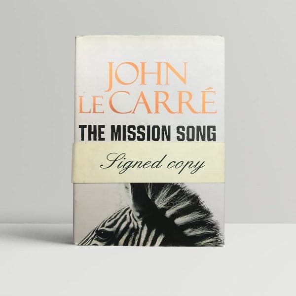 john le carre mission song signed first edition1