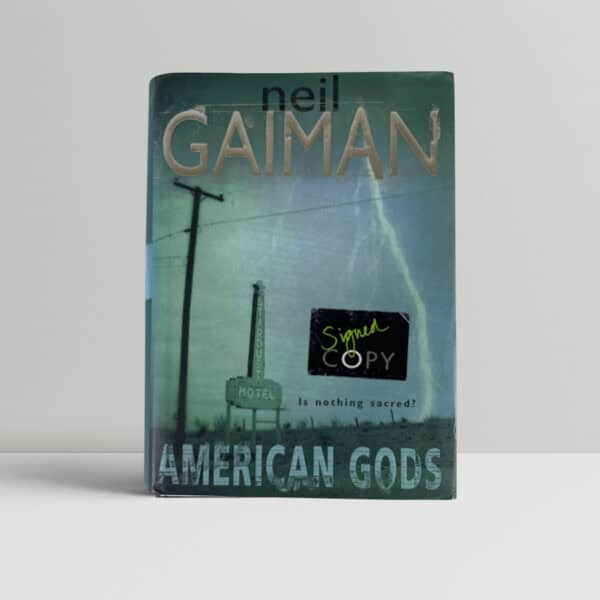 neil gaiman american gods signed first ed1