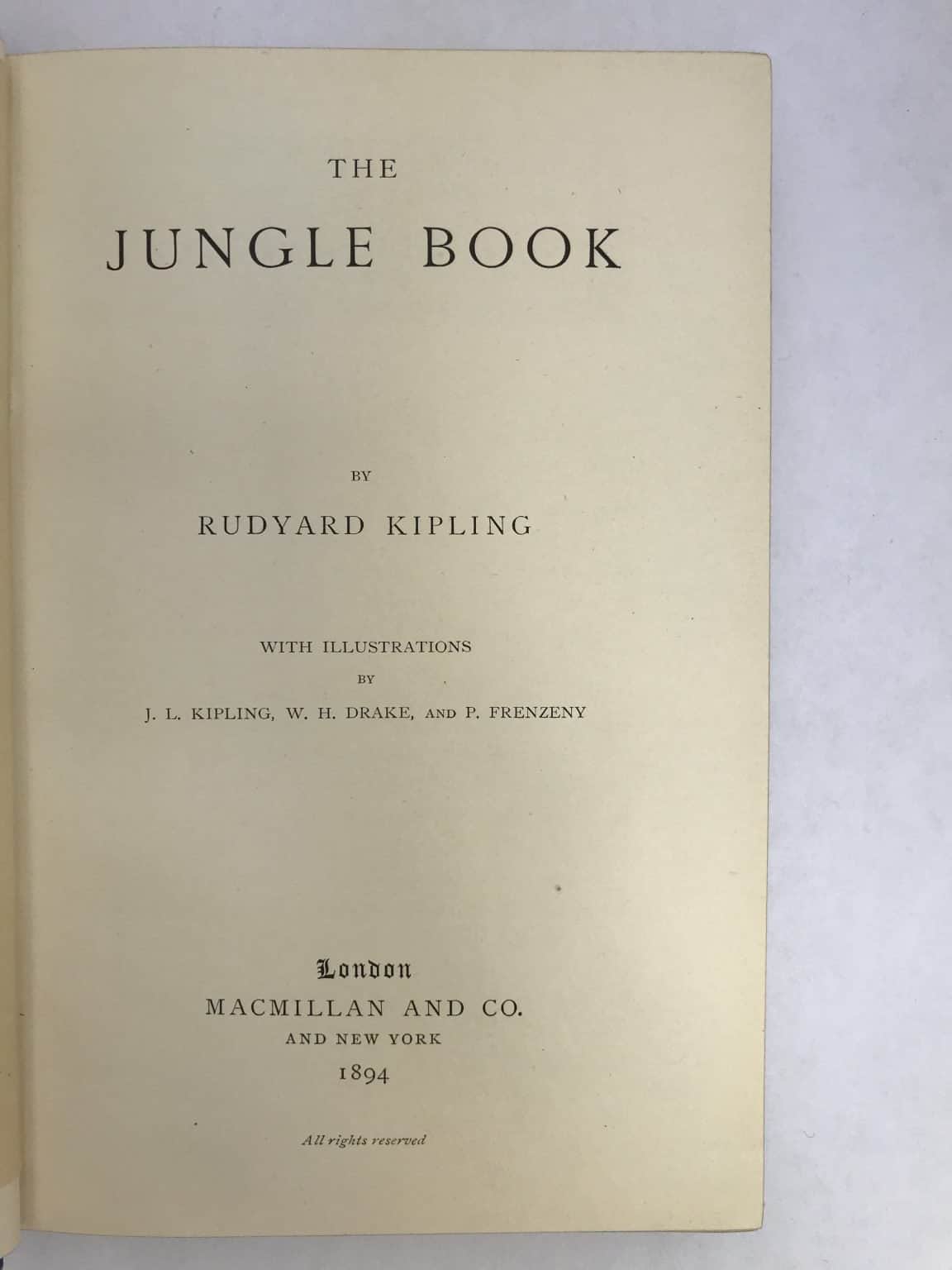 rudyard kipling the jungle book set2