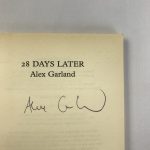 alex garland 28 days later signed first edition2