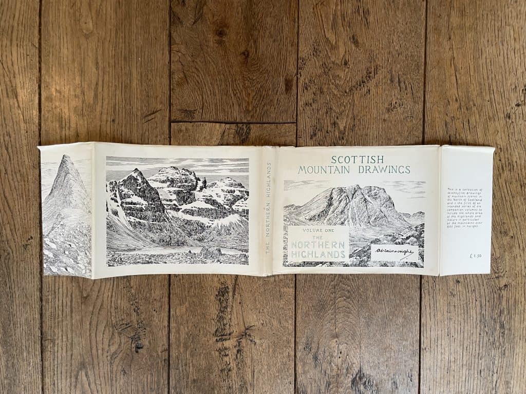 alfred wainwright scottish mountian drawings 4