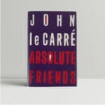 john le carre absolute friends signed first ed1