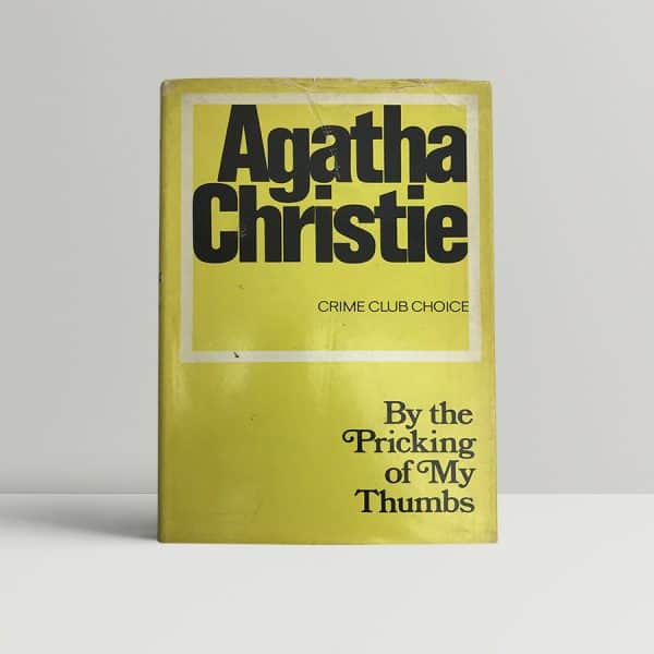 Agatha Christie - By The Pricking Of My Thumbs - First UK Edition 1968