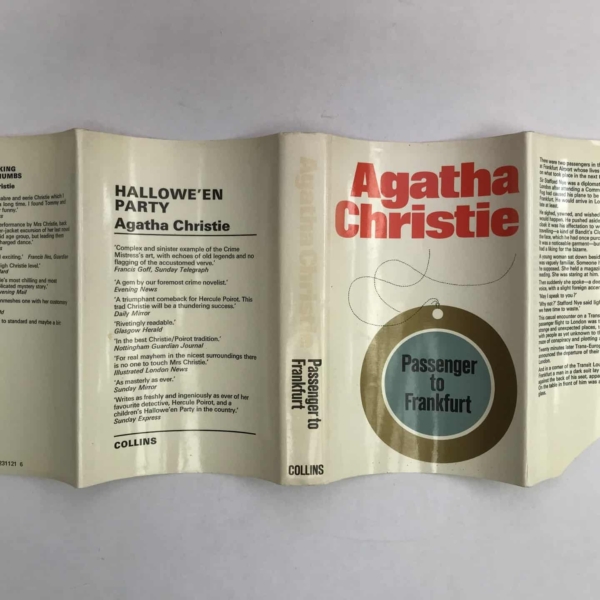 agatha christie passenger to frankfurt 1st4
