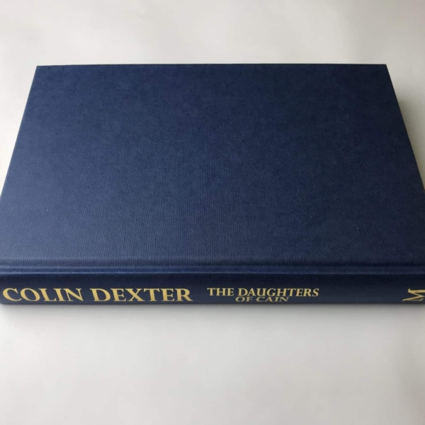 colin dexter the daughters of cain signed first edition4