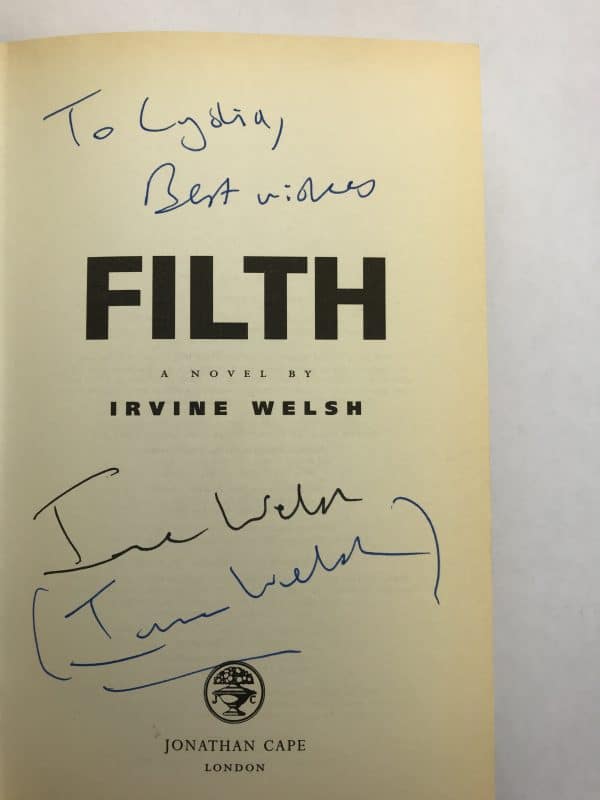 irvine welsh filth signed first ed2