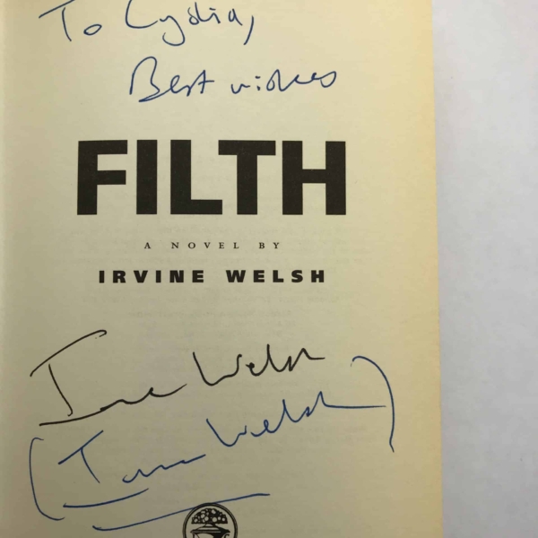 irvine welsh filth signed first ed2