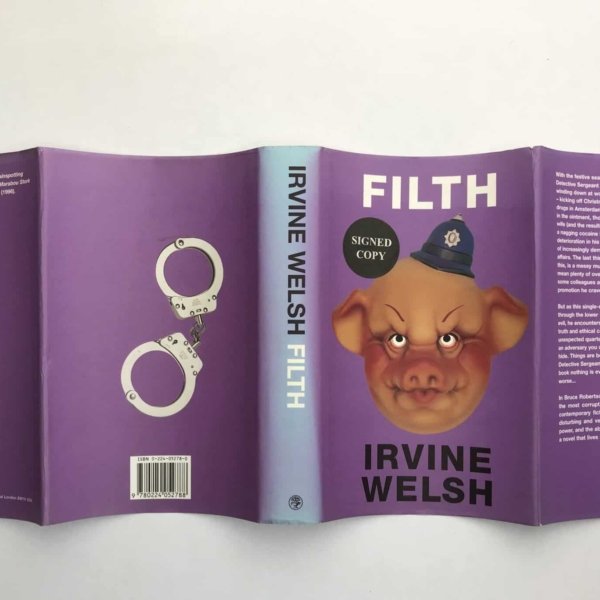 irvine welsh filth signed first ed5