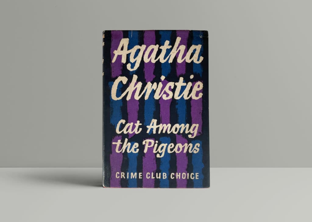 agatha christie cat among the pigeons first ed1 agatha christie cat among the pigeons first ed1