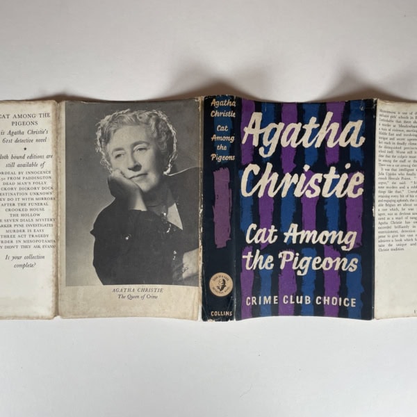 agatha christie cat among the pigeons first ed4