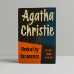 agatha christie ordeal by innocence 1st edition 185 1