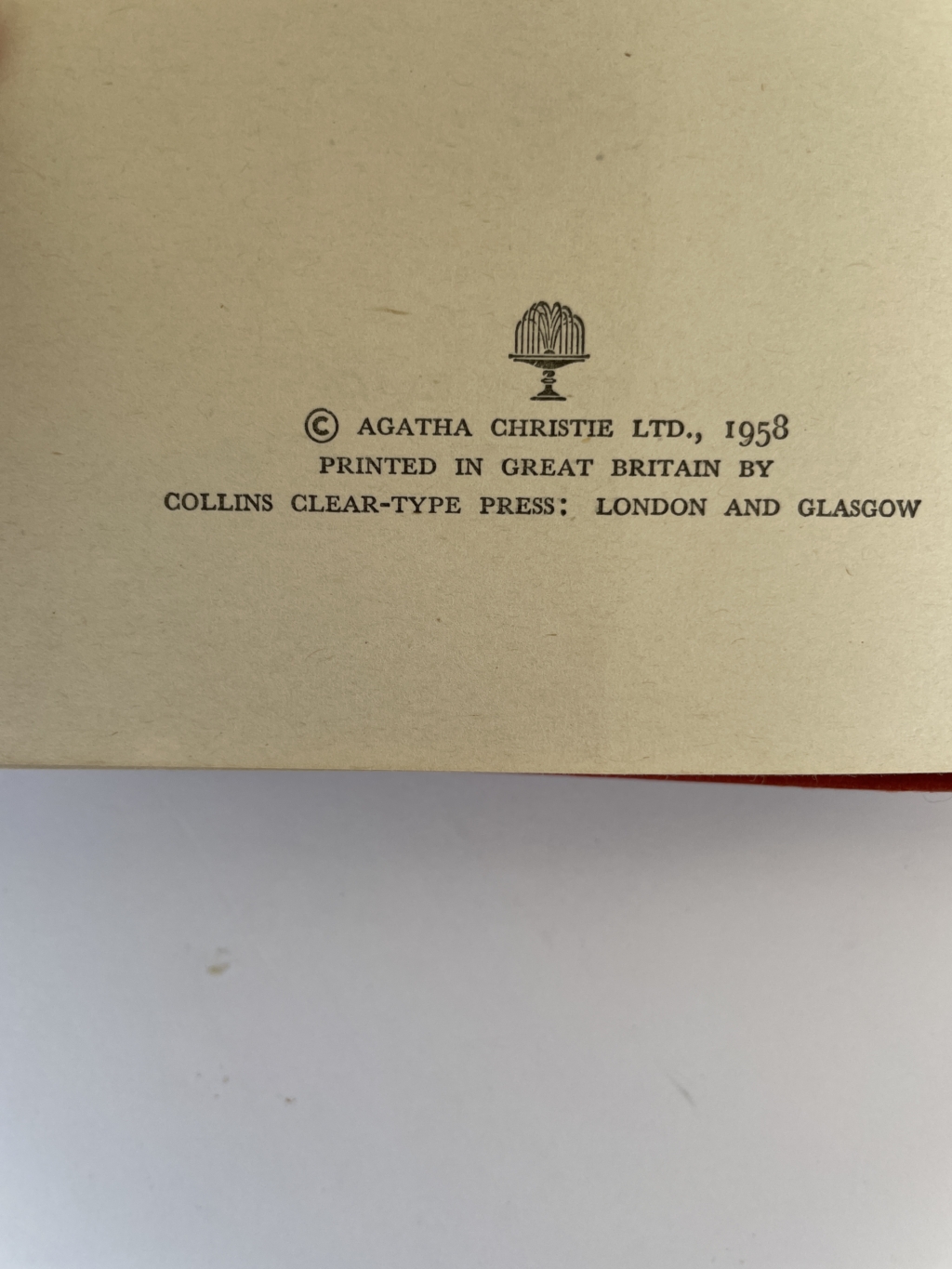 agatha christie ordeal by innocence 1st edition 185 2