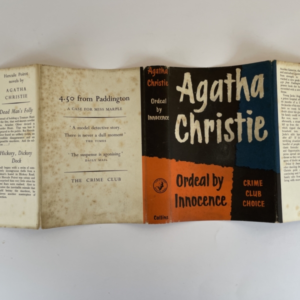 agatha christie ordeal by innocence 1st edition 185 4
