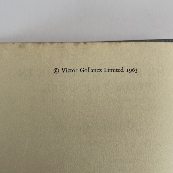 john le carre the spy who came in from the cold 1st 3