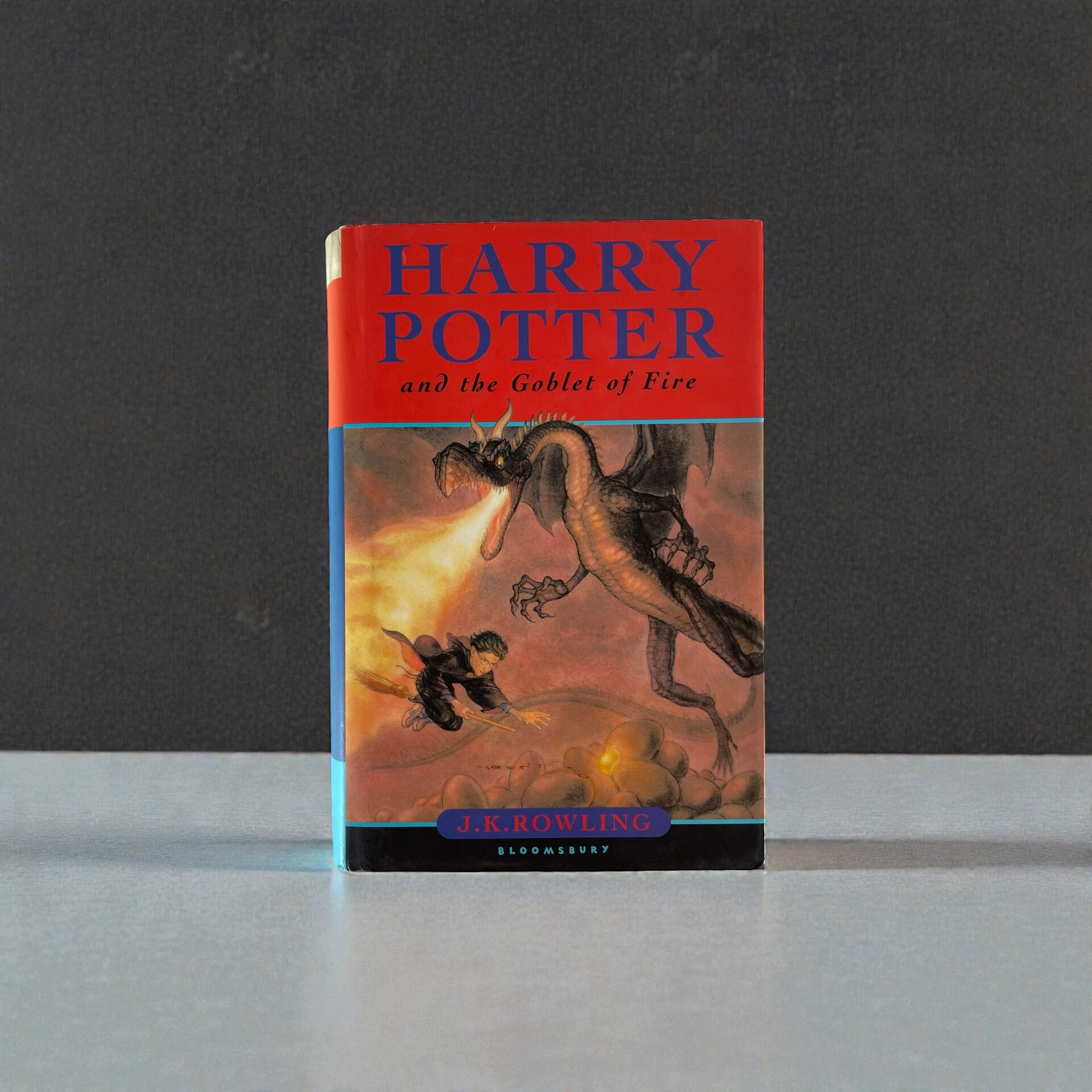 Goblet of Fire Signed first edition