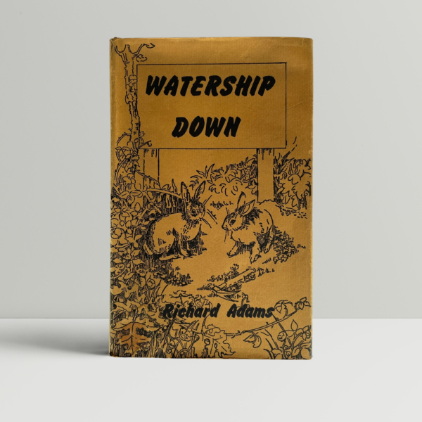 Richard Adams - Watership Down - First UK Edition 1972 - SIGNED