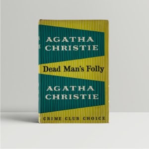 agatha christie dead mans folly firstedi1