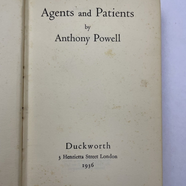 anthony powell 3 signed first editions3