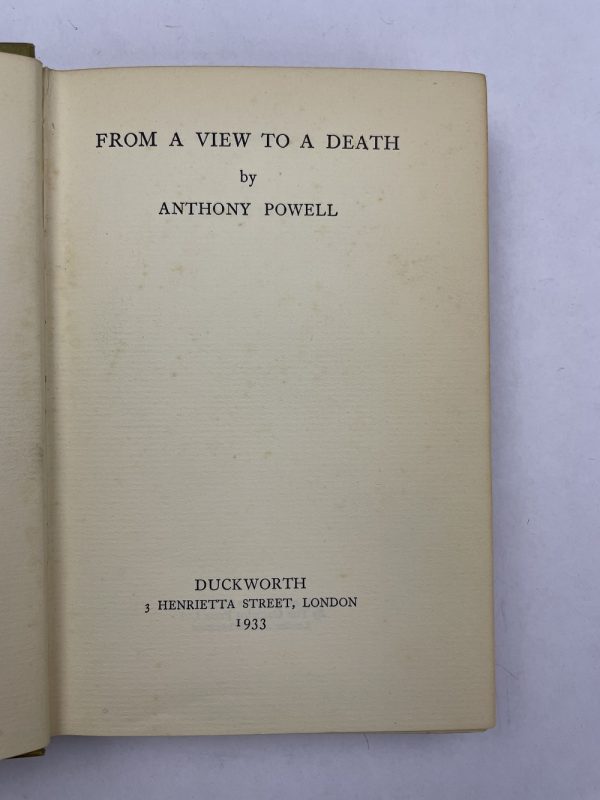 anthony powell 3 signed first editions5