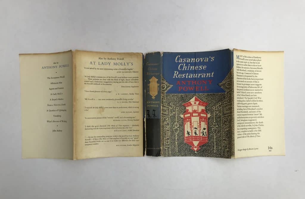 anthony powell casanovas chinese restaurant first ed4