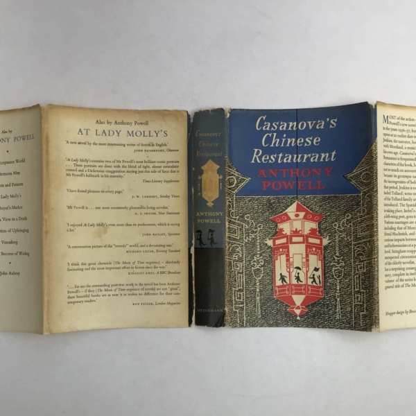 anthony powell casanovas chinese restaurant first ed4