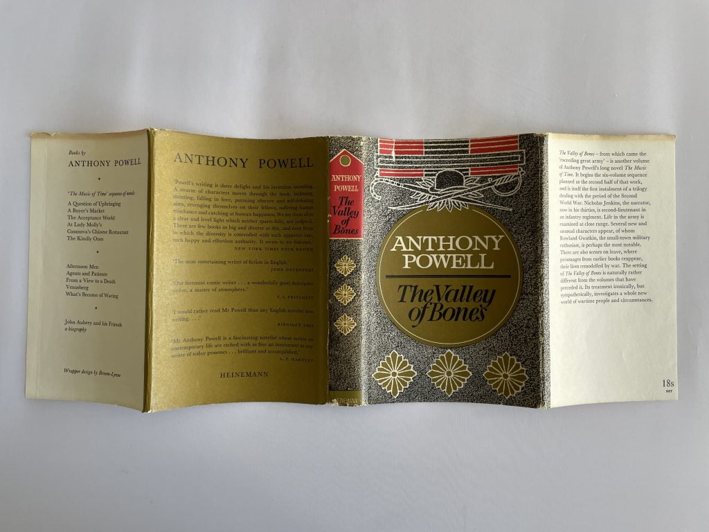 anthony powell the valley of bones first edition4