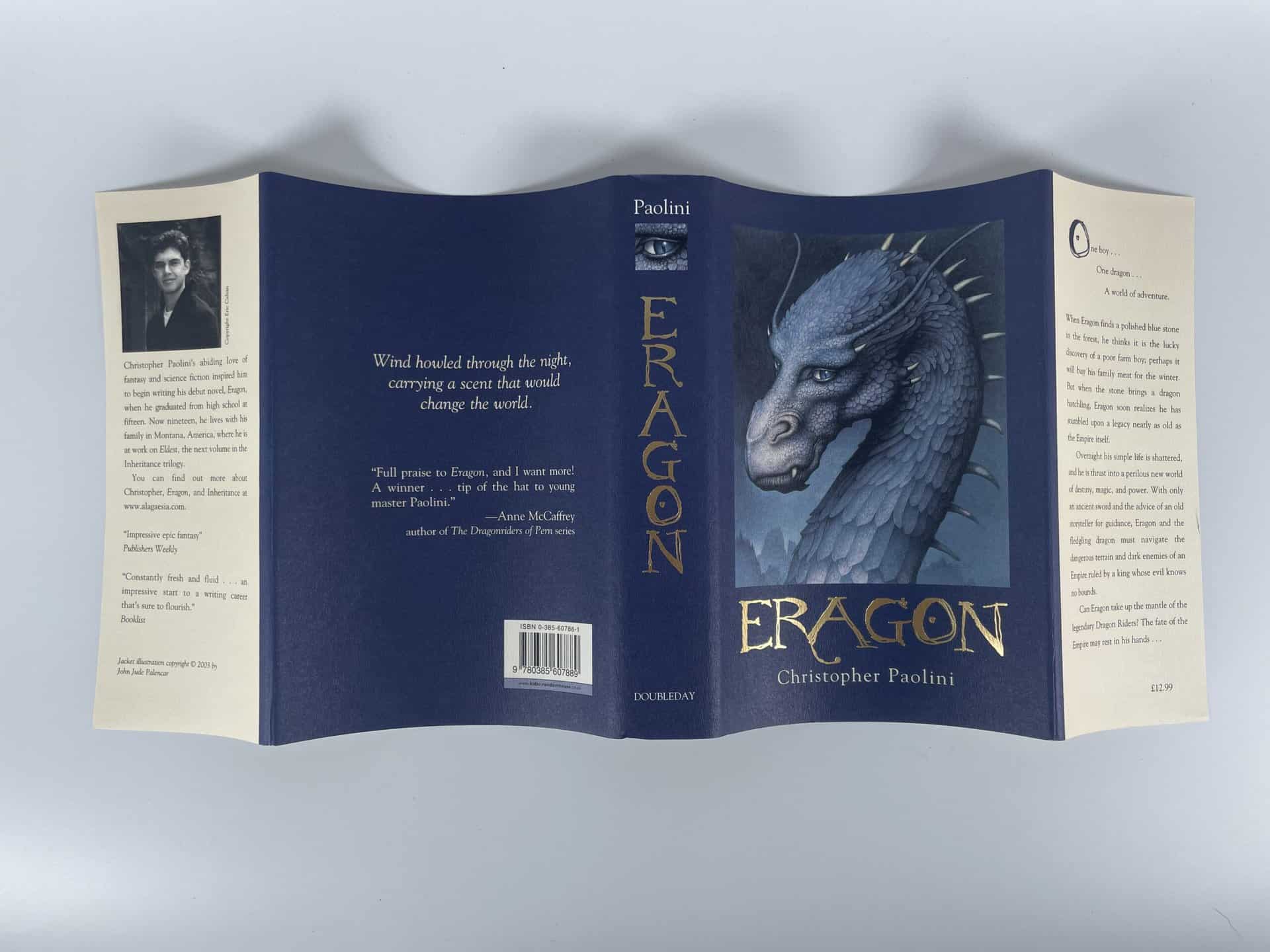 christopher paolini eragon signed first ed5
