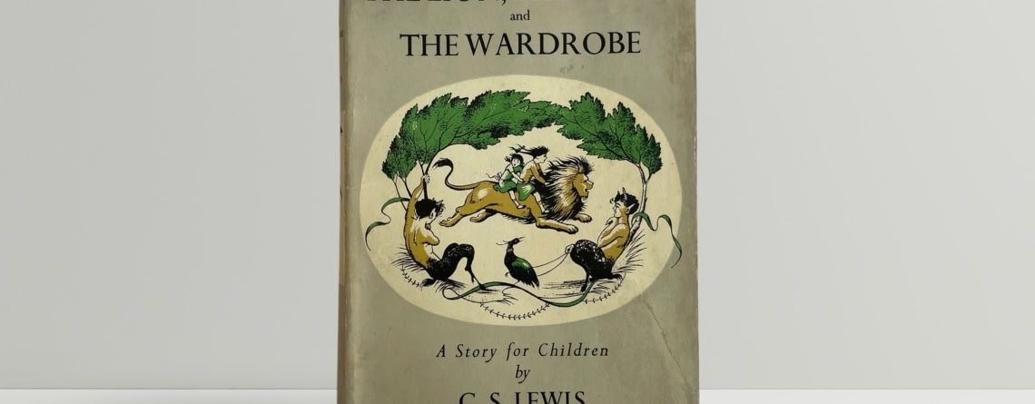 cs lewis lion witch wardrobe first ed1