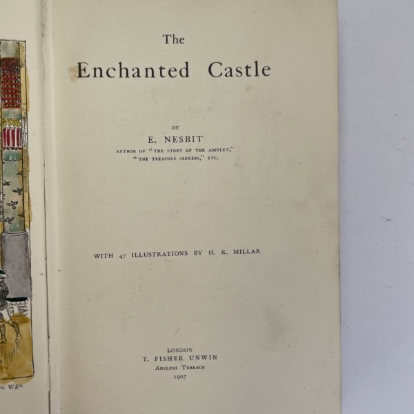 e nesbit the enchangted castle first ed2