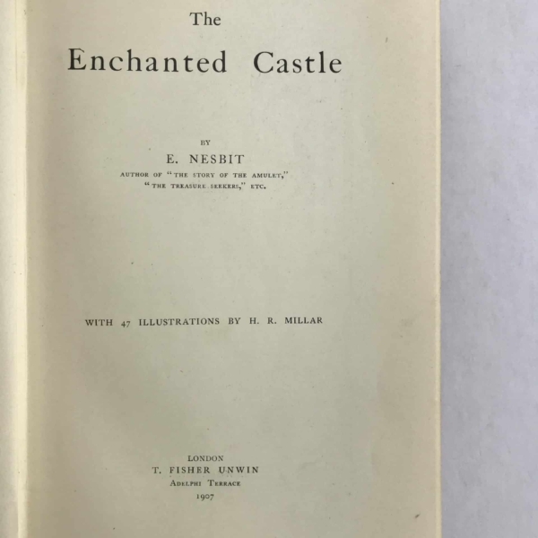 e nesbit the enchanted castle first ed2