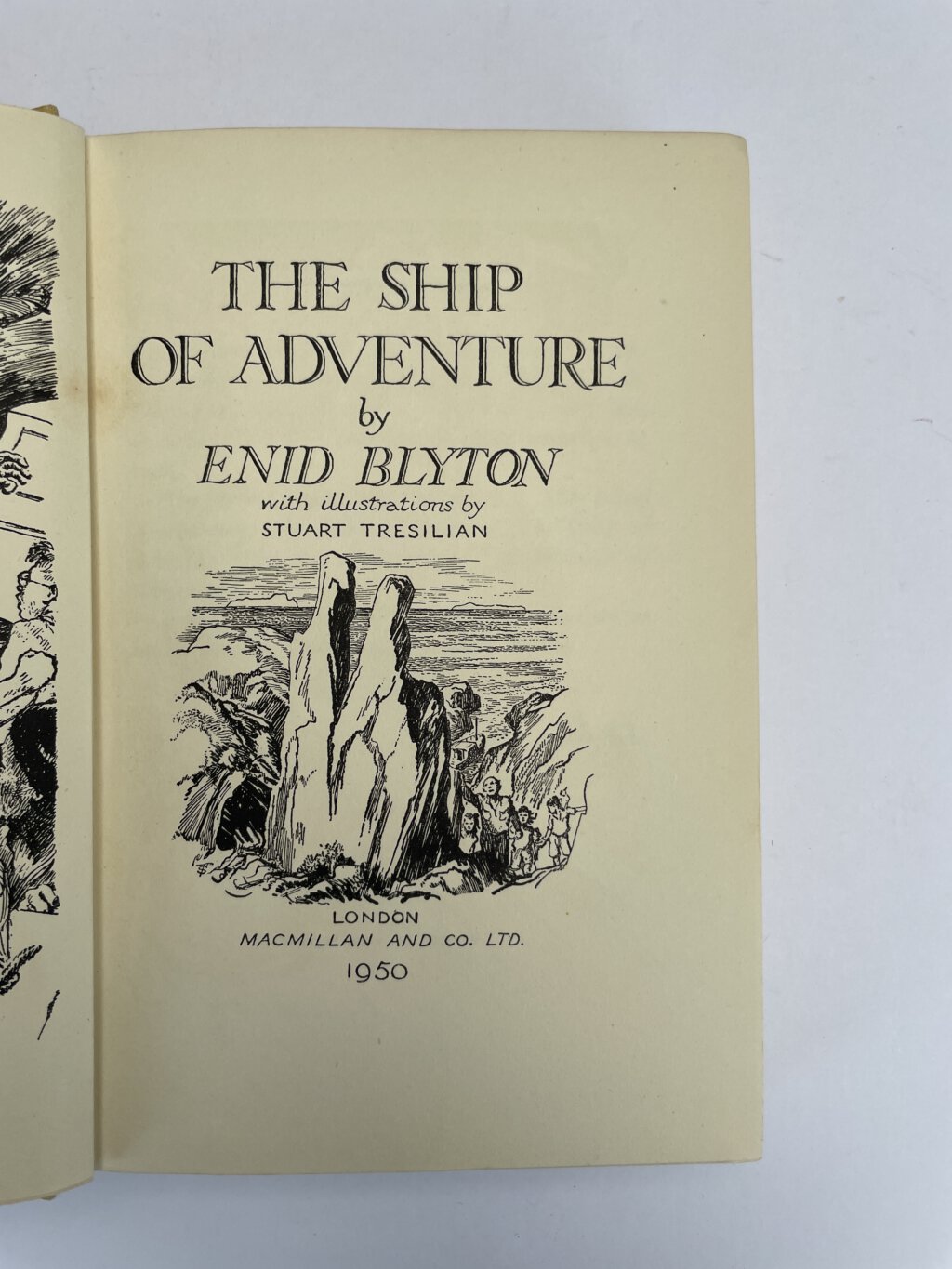enid blyton the ship of adventure first ed2