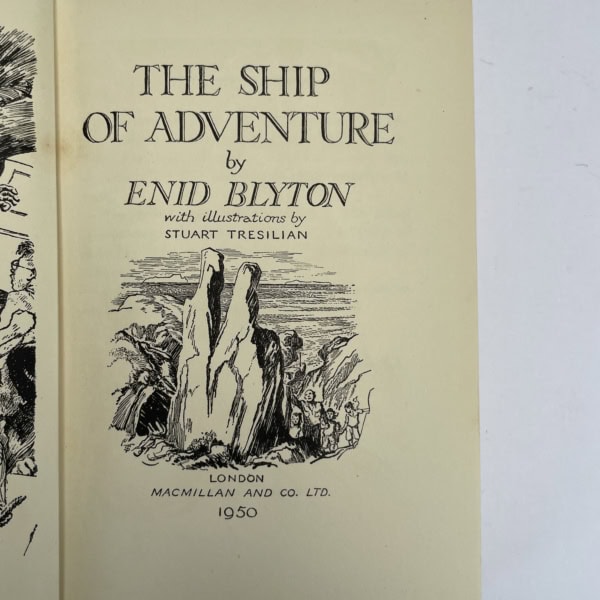 enid blyton the ship of adventure first ed2