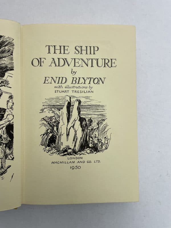 enid blyton the ship of adventure first ed2