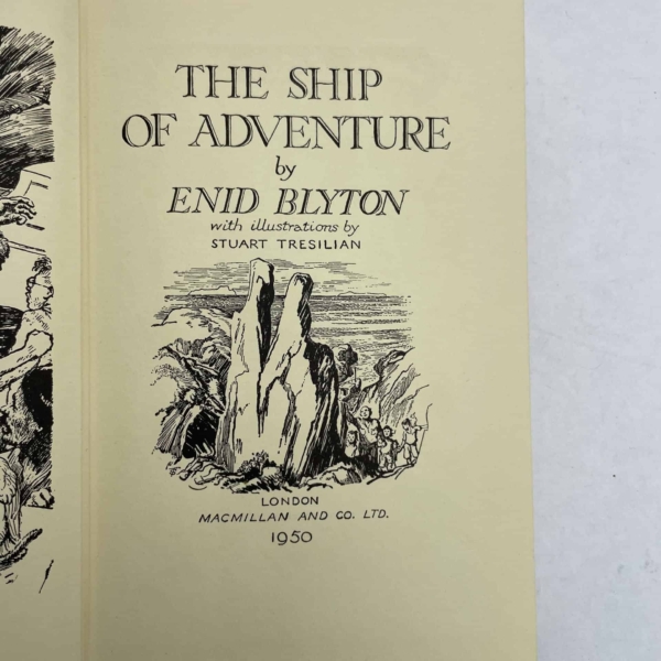 enid blyton the ship of adventure first ed2