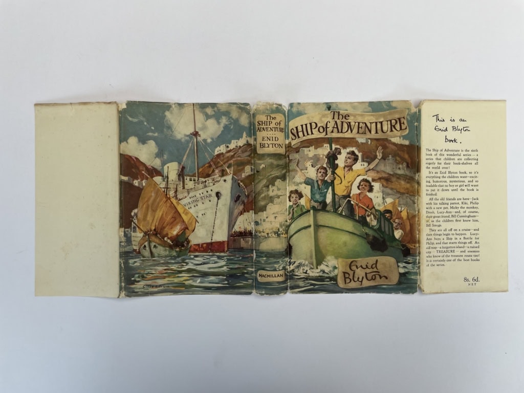 enid blyton the ship of adventure first ed4
