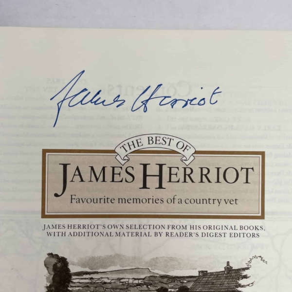 james herriot the best of signed2