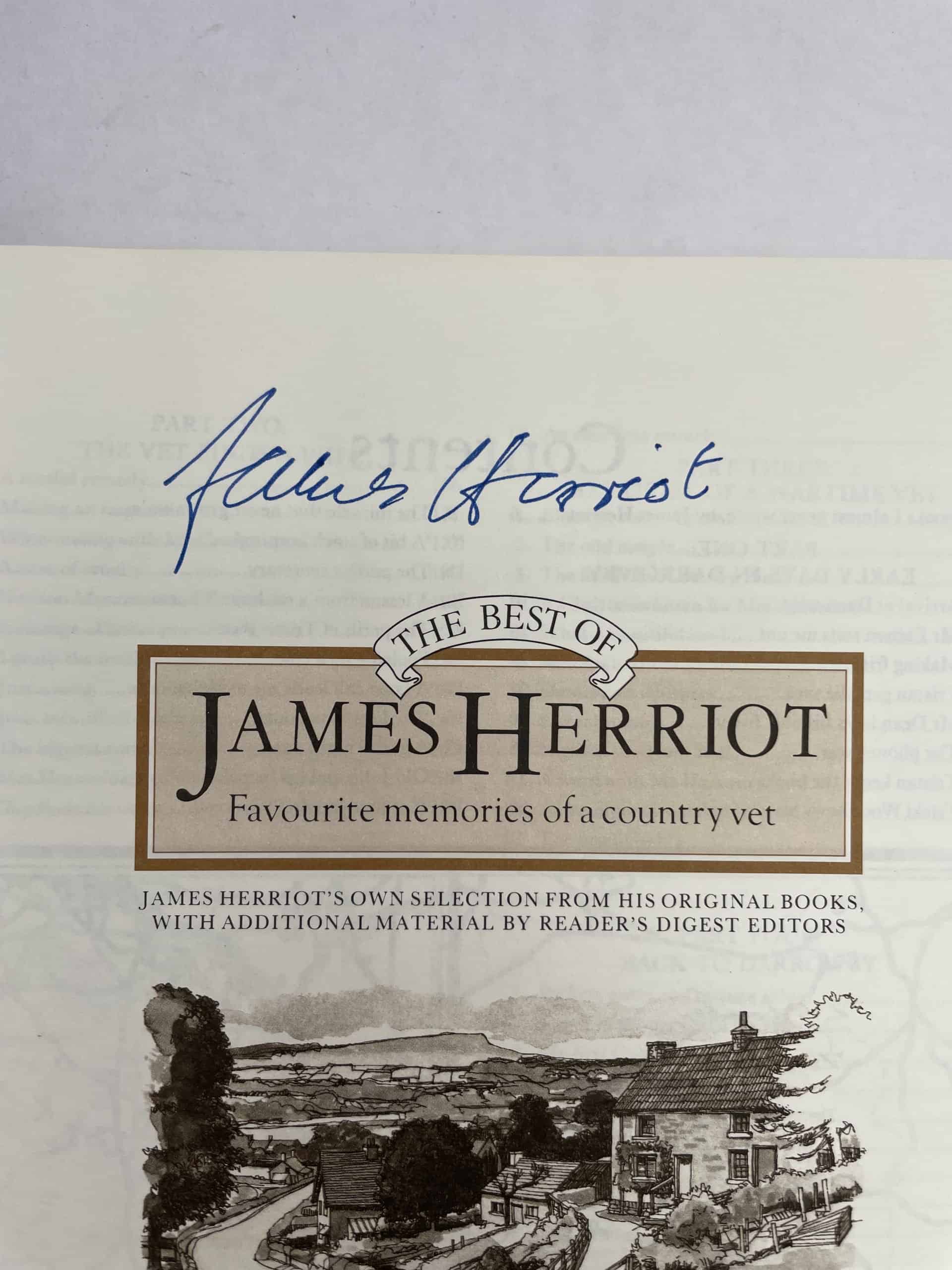 james herriot the best of signed2