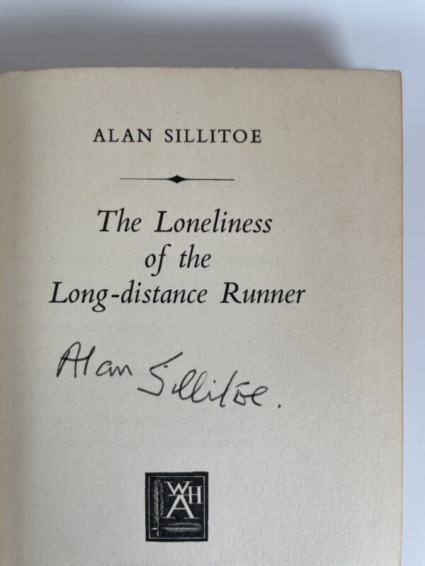 alan silitoe the loneliness of the long distance runner signed first edition2