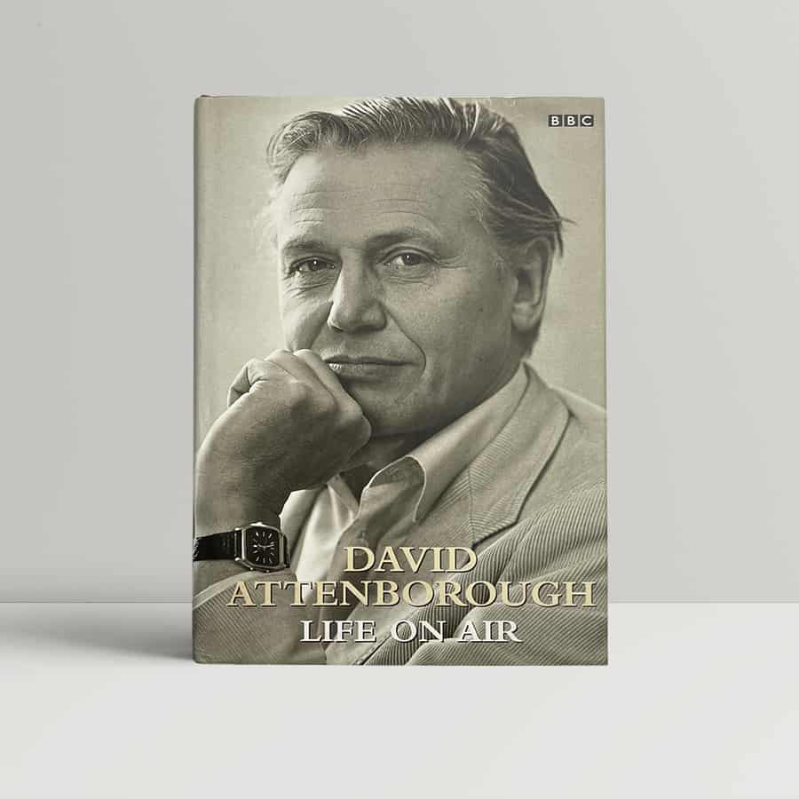 david attenborough life on air signed first ed1 1