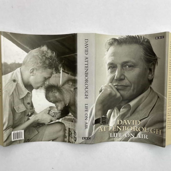 david attenborough life on air signed first ed5