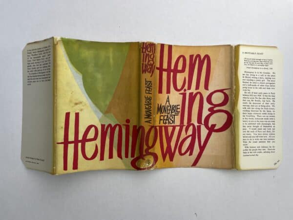 ernest hemingway a moveable feast first ed4