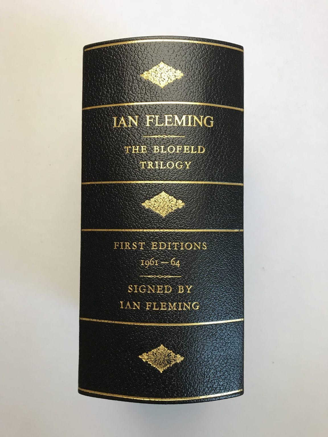 ian fleming blofeld trilogy signed first editions8