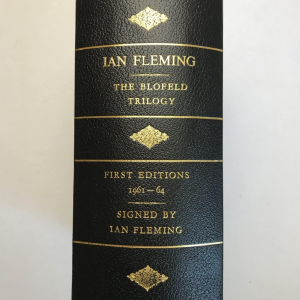 ian fleming blofeld trilogy signed first editions8